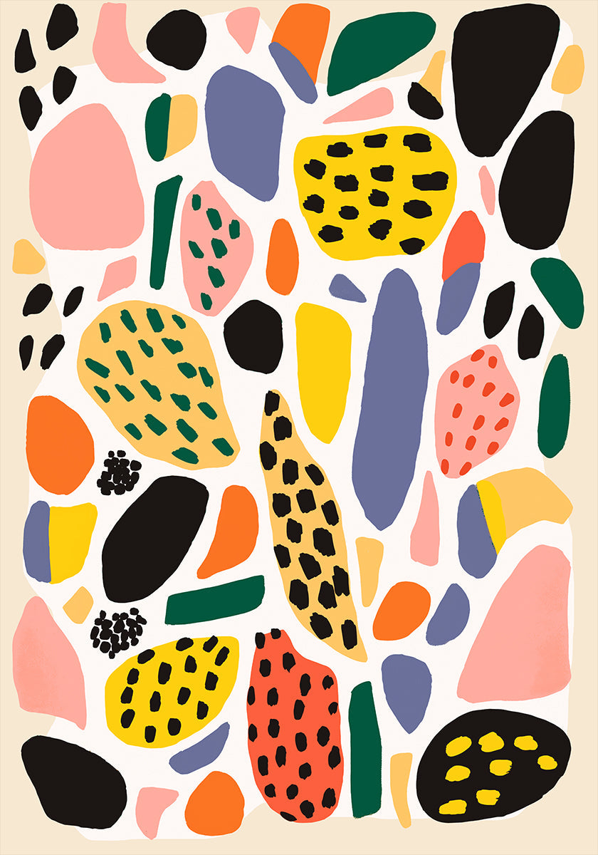 Colorful Chaos Poster