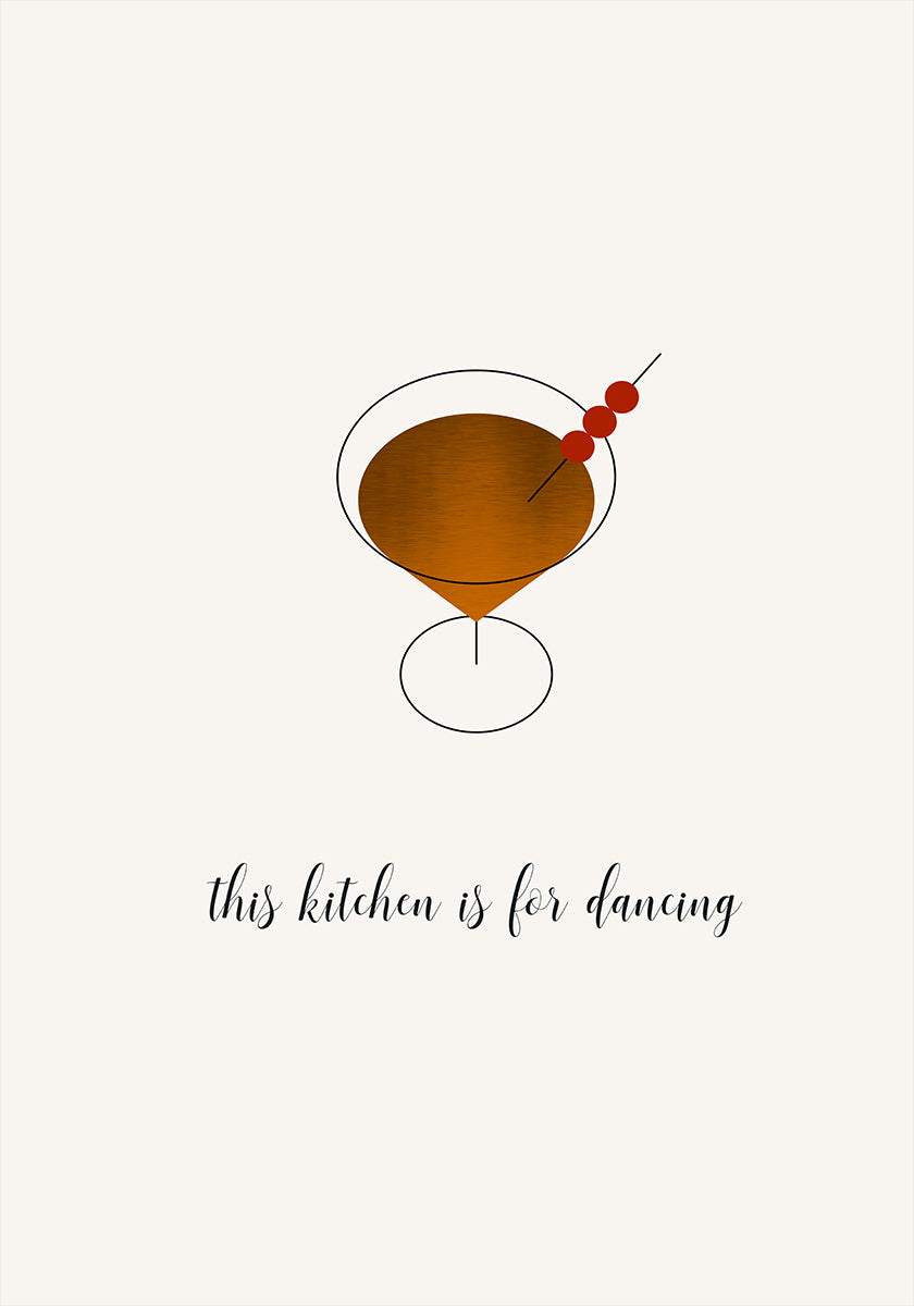 Christmas Kitchen Poster
