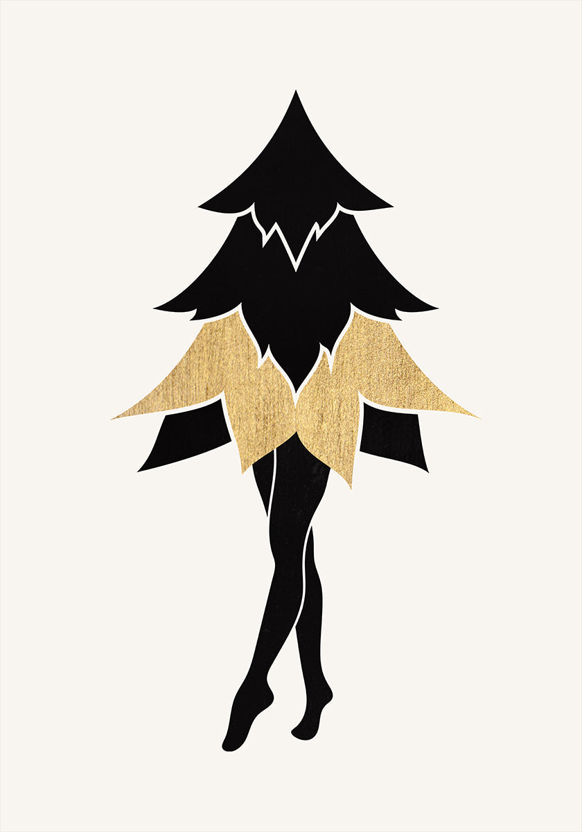 Lady Gaga At Christmas (vers.2) Poster