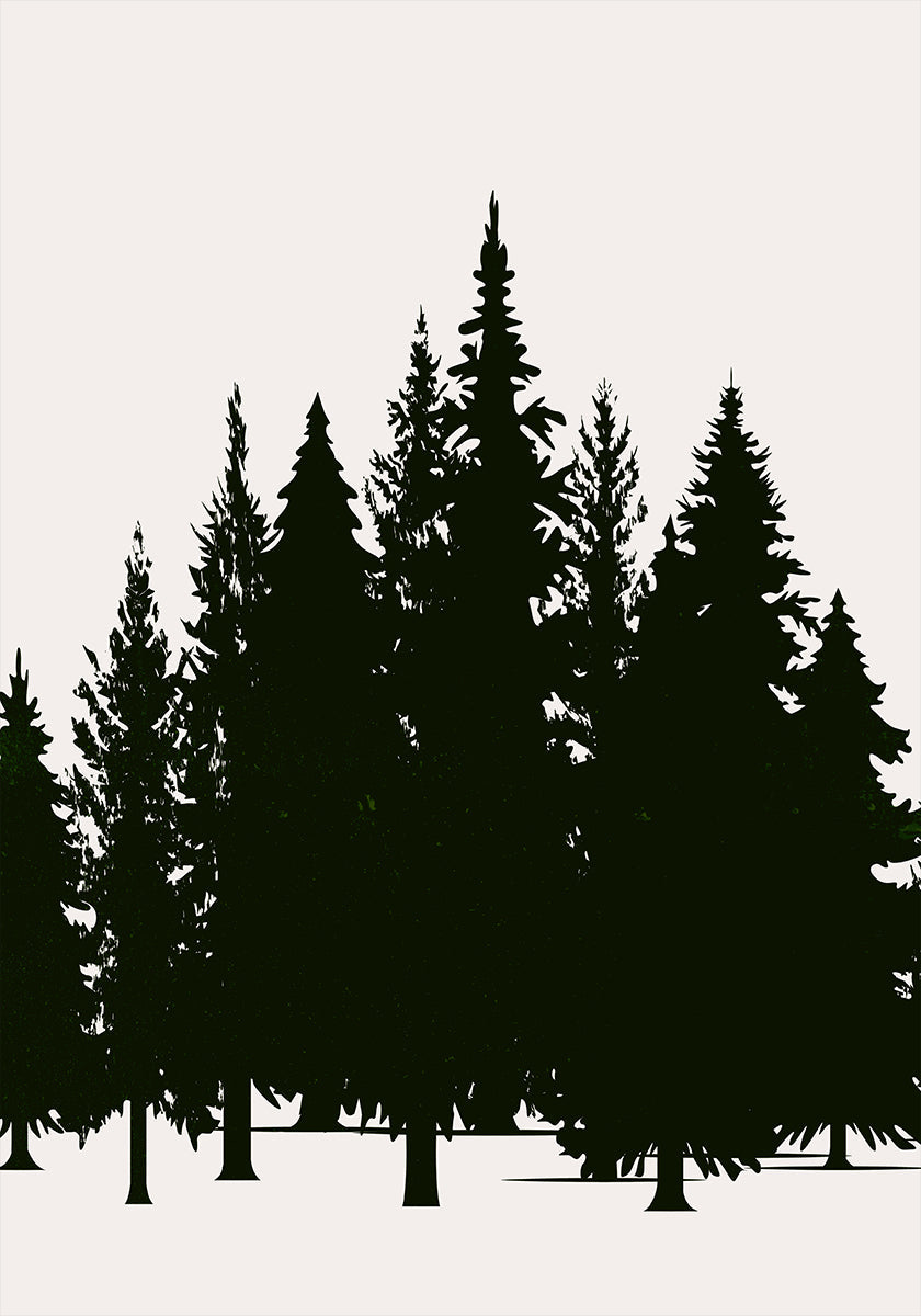 Tannenwald (dark) Poster