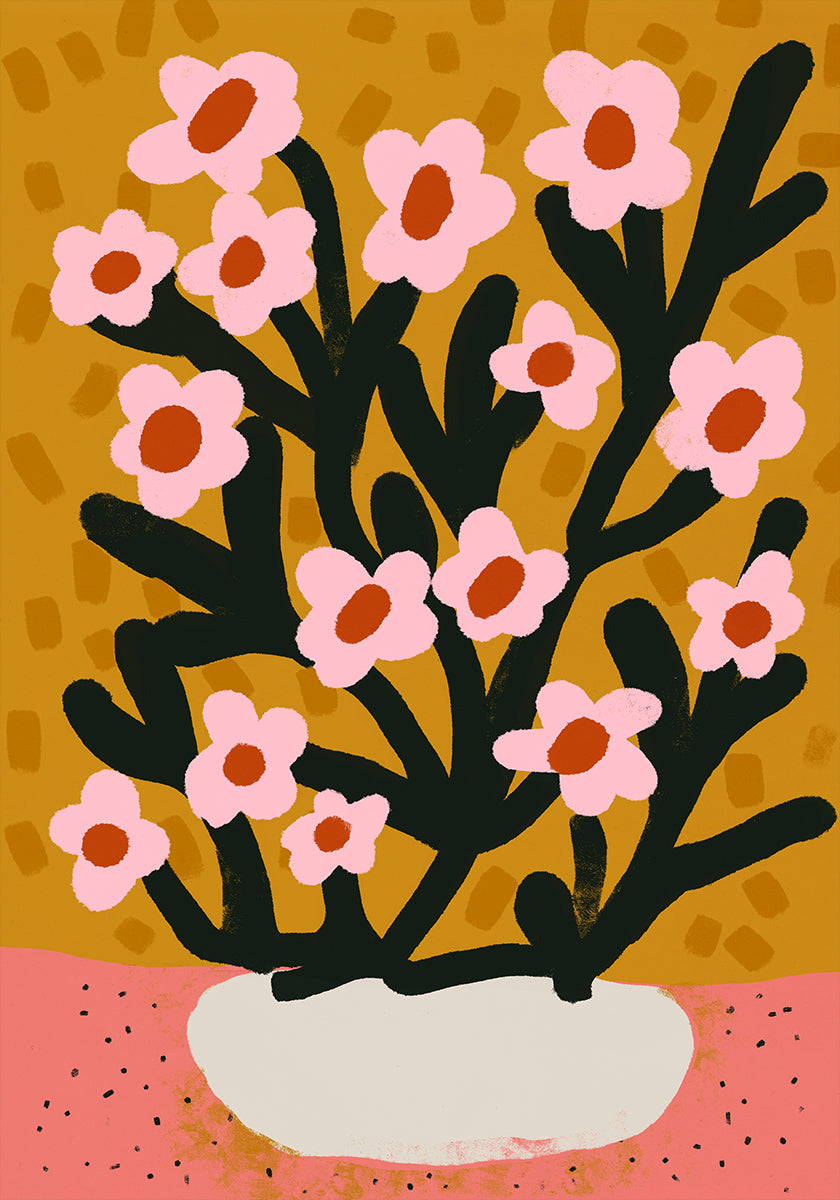Blooming Simplicity Poster