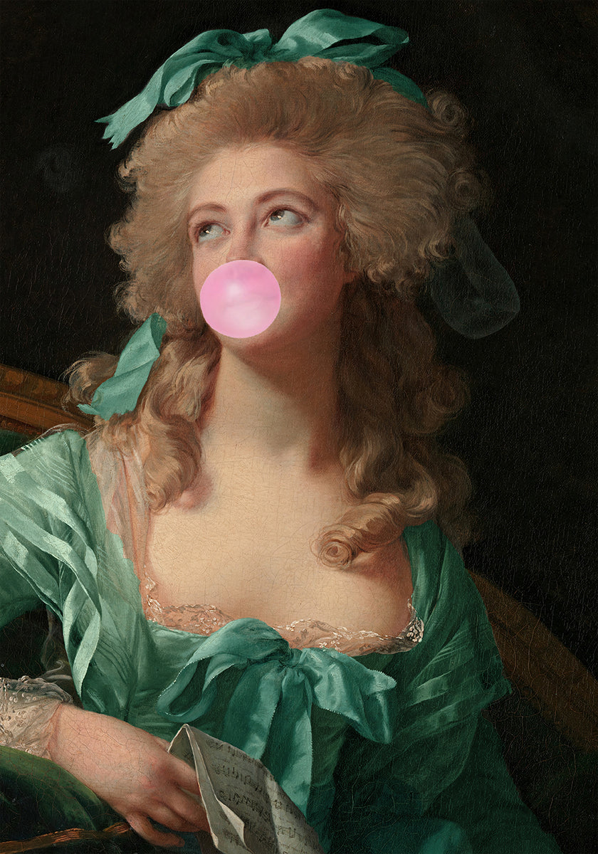 Madame Bubble-Gum Poster