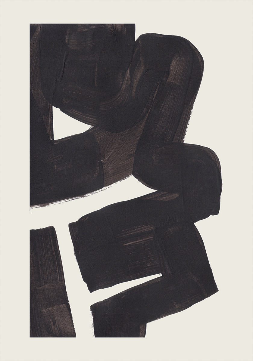 Ink Motif 46 Poster
