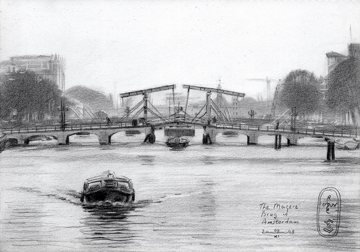 The Magere Brug In Amsterdam Poster