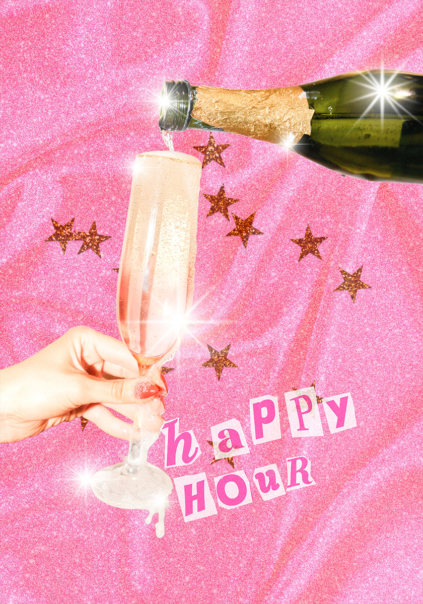 Bubbly Celebration Poster