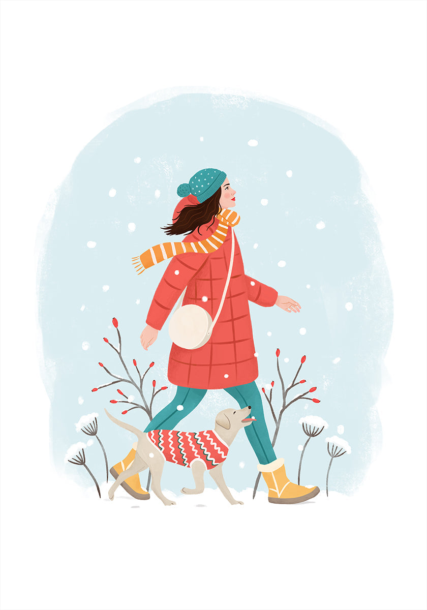 Winter Walk Poster