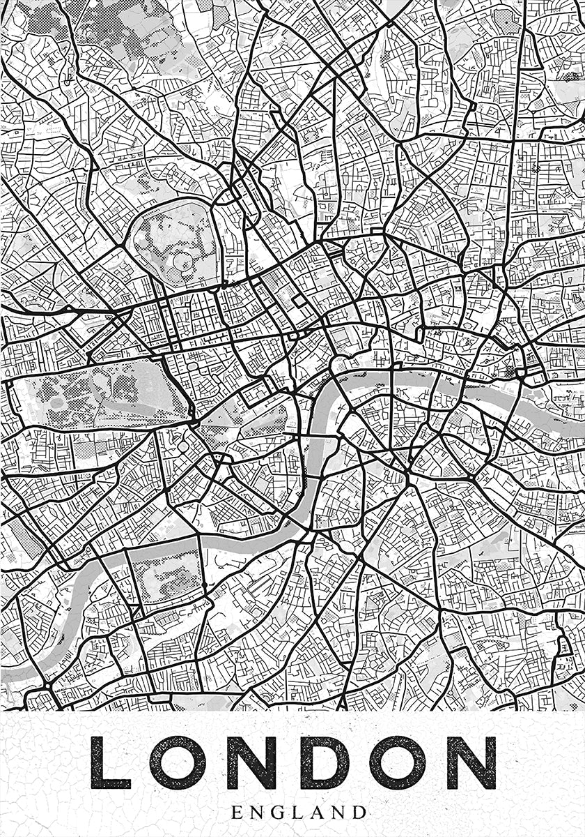 London White Poster