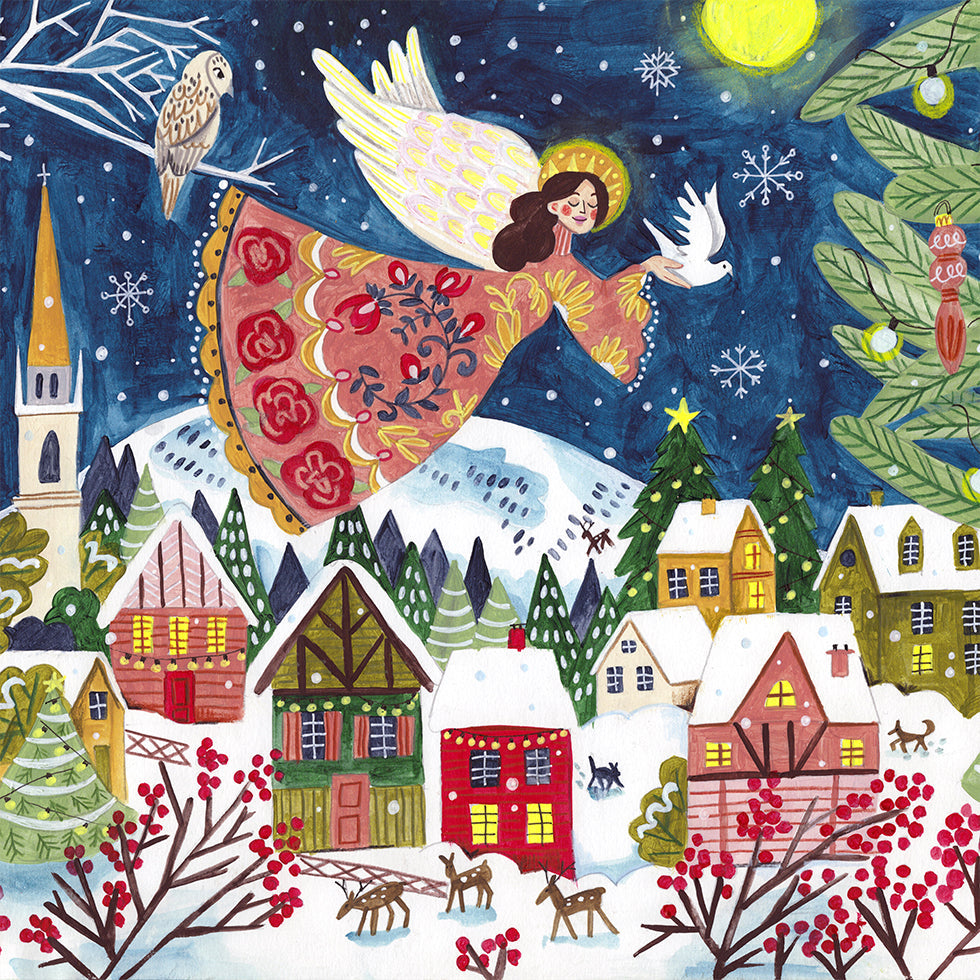 Angel of Peace square Poster