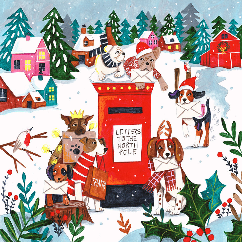 Christmas post Poster