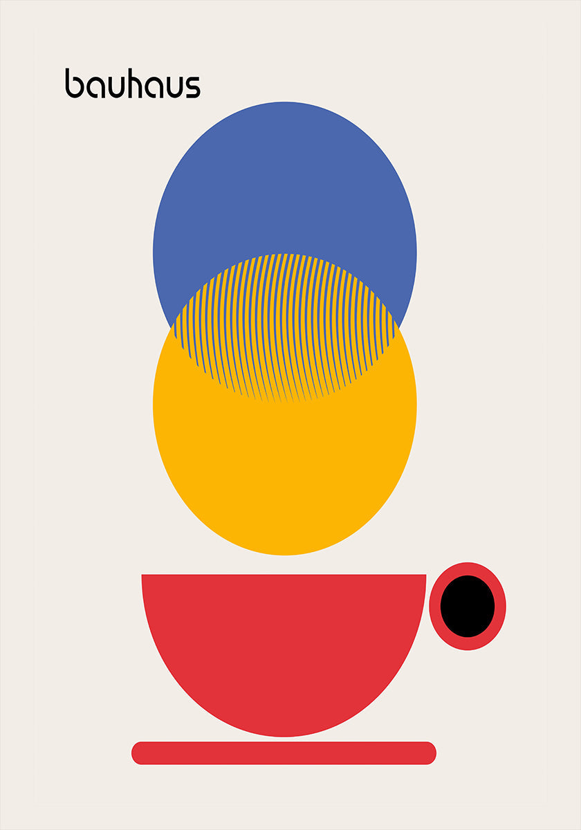 Bauhaus Coffee Abstract