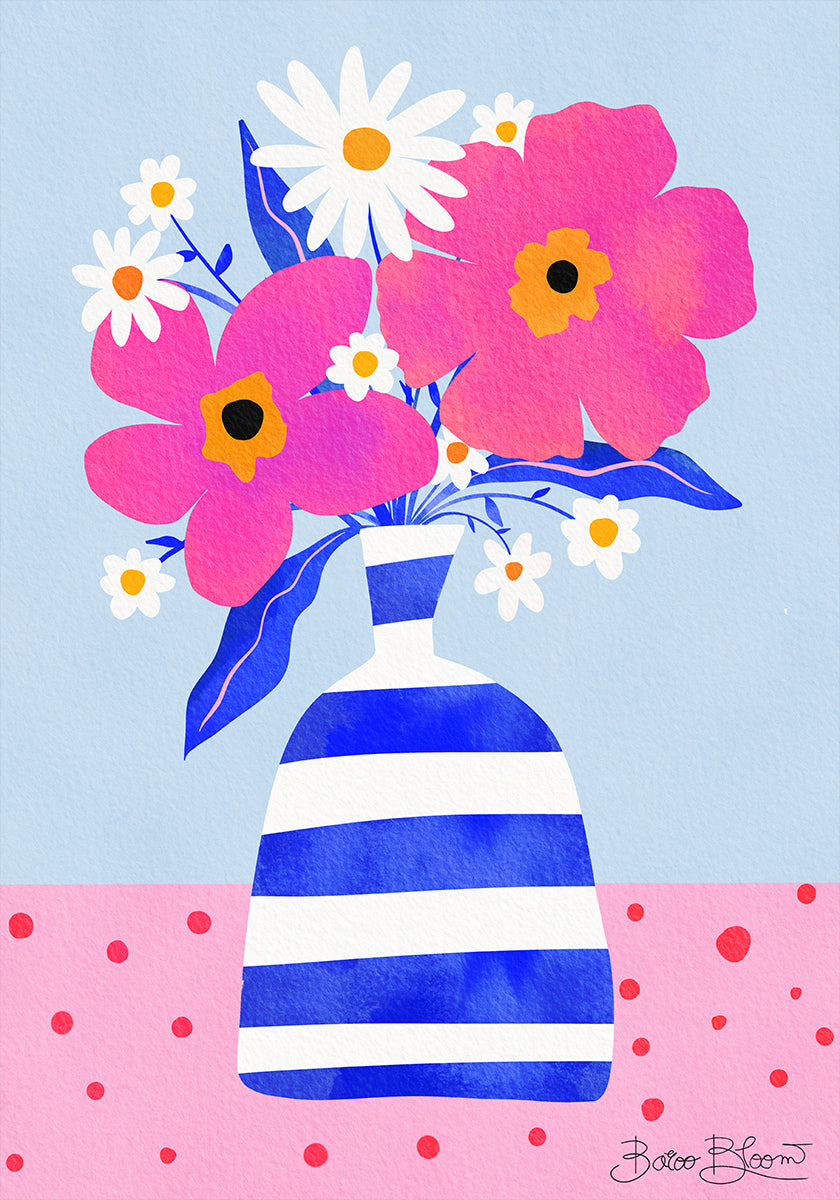 Maximalist Flower Vase