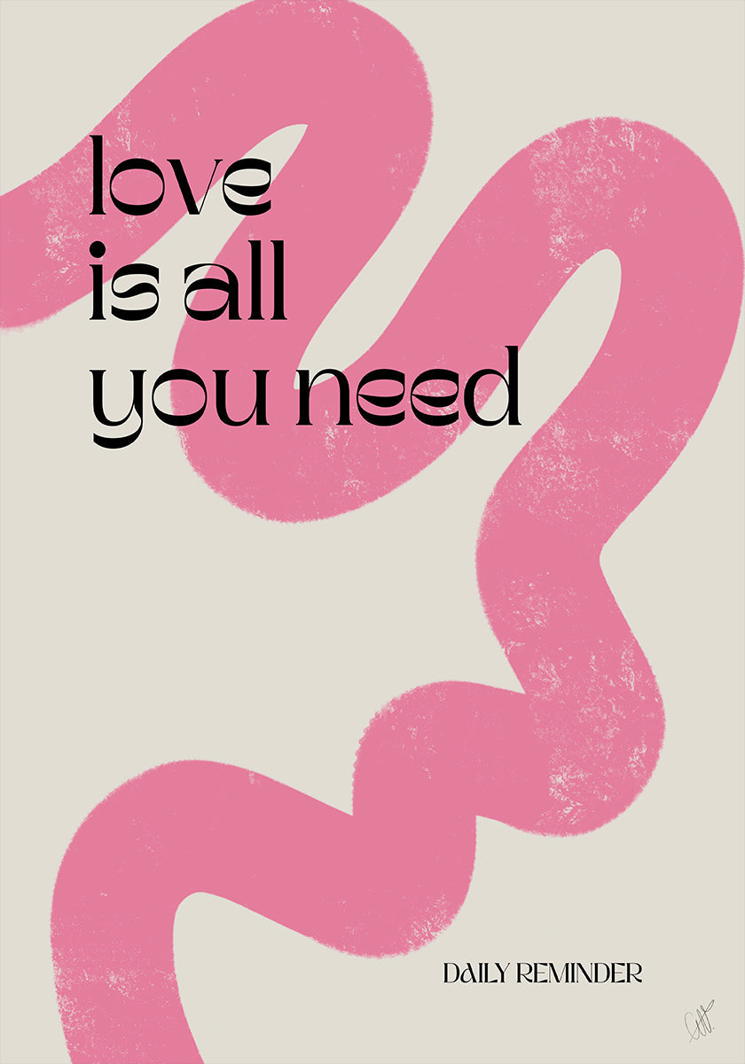 Love is all you need Poster