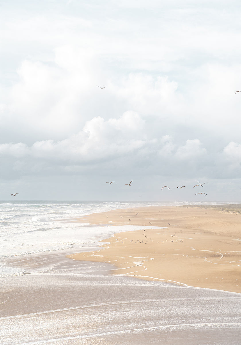 Nazaré Beach Poster