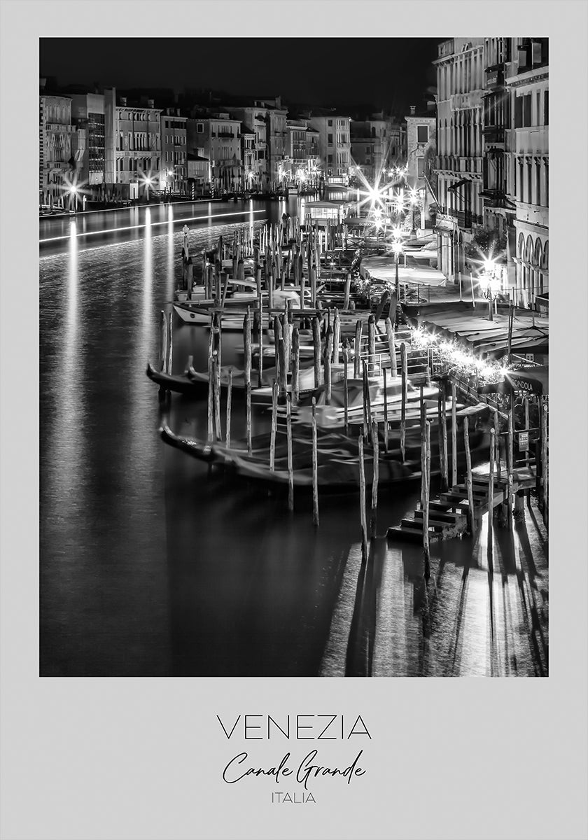 In focus: VENICE View from Rialto Bridge Poster