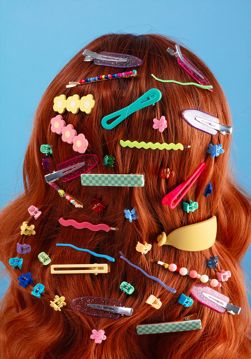 Hair Clip Collection Poster