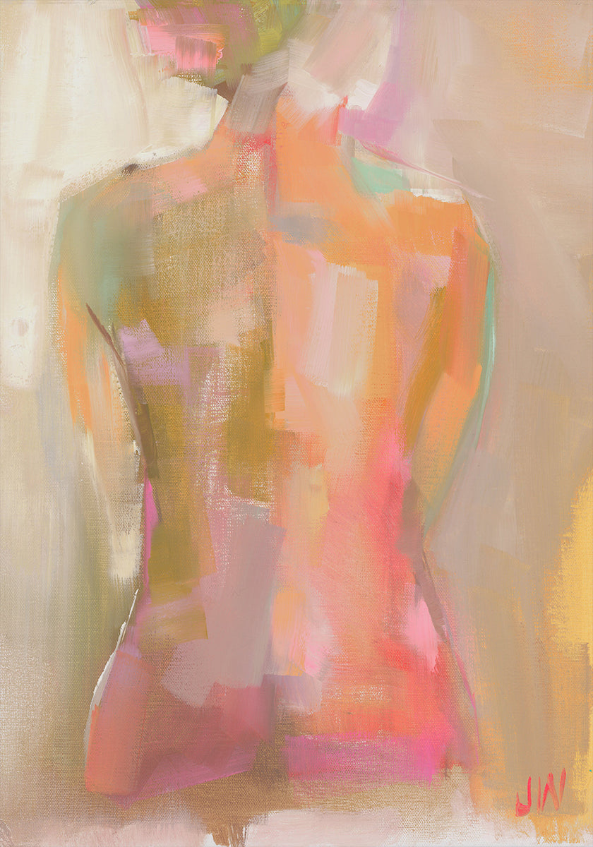Woman S Back Poster