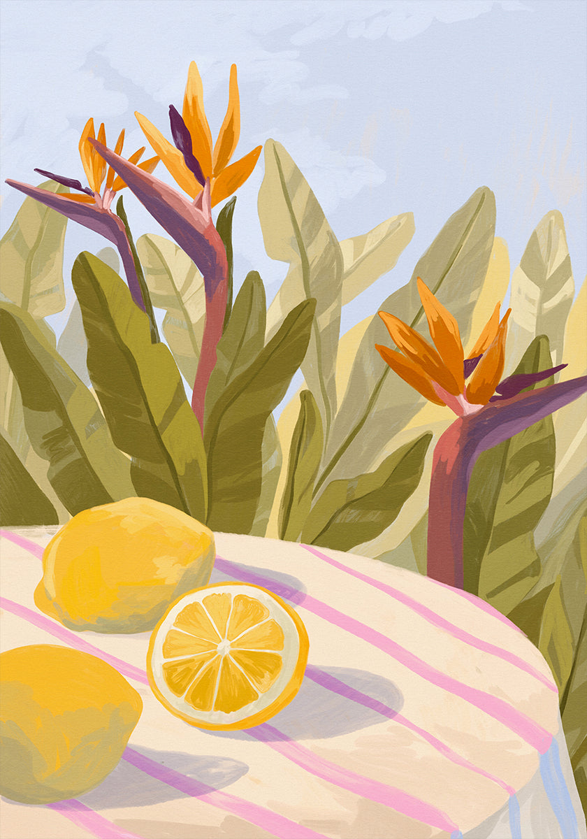 Lemon Twist Poster