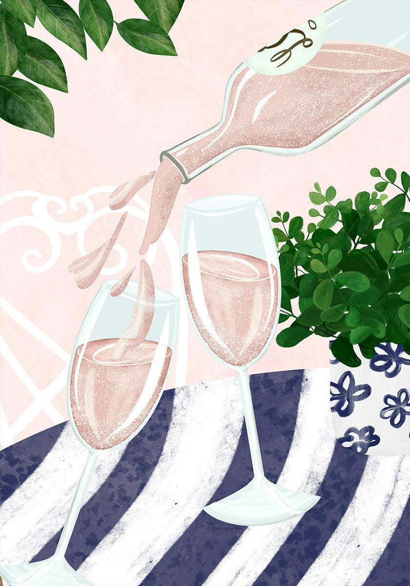Sparkling rosé