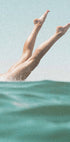 Summer Print Sea & Legs Plakat - Posterbox.no