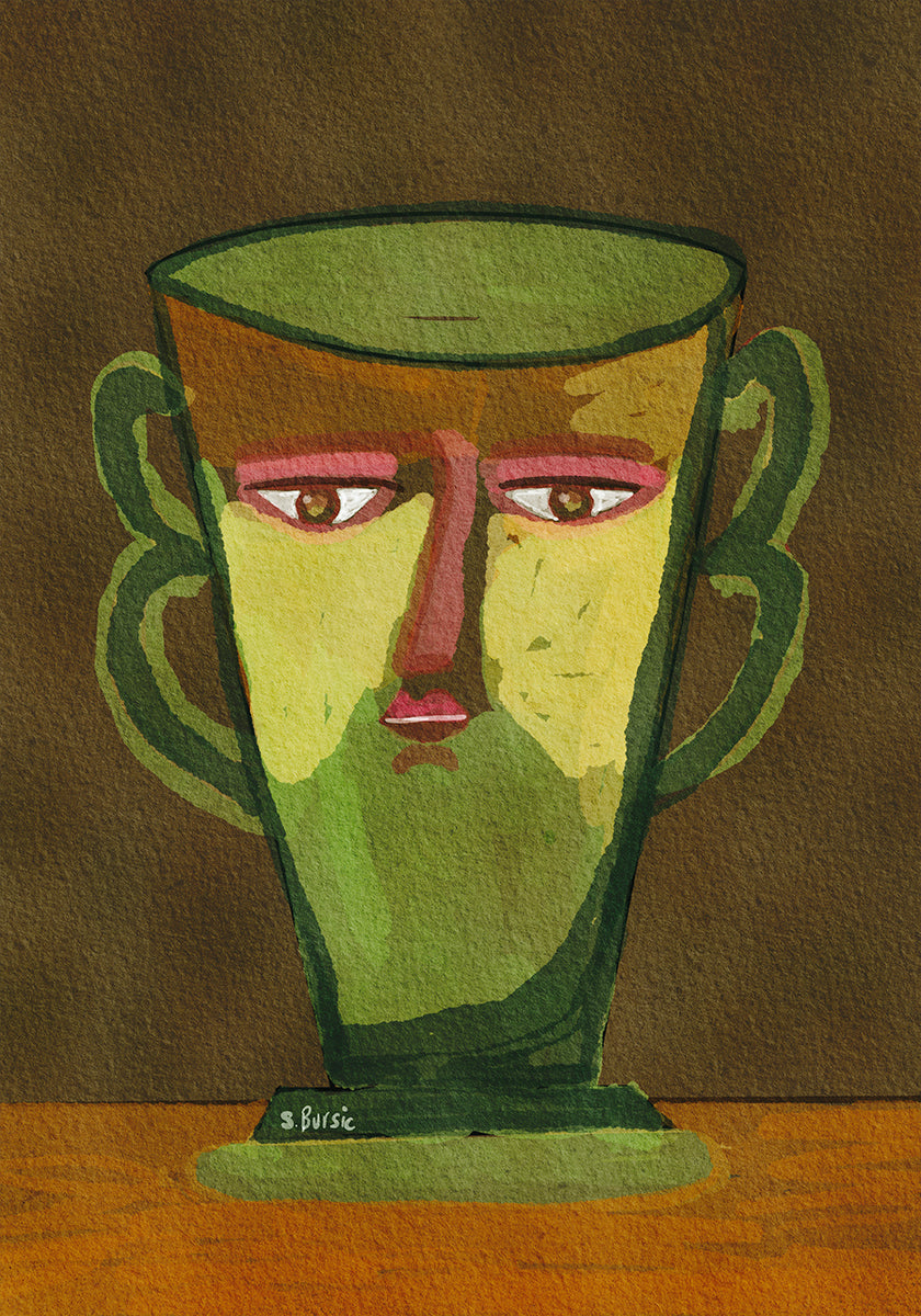 Mug man brown version