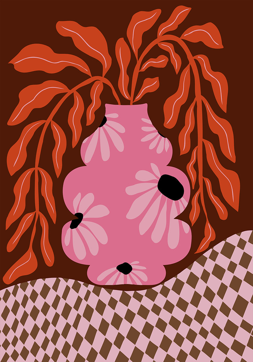 Happy Fern Fall Poster