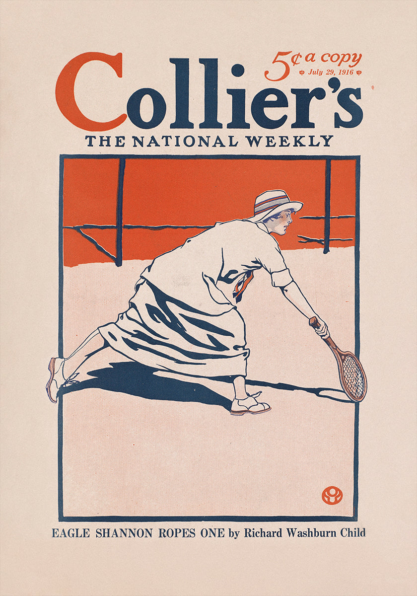 Collier & the National Weekly, Eagle Shannon Ropes One Poster
