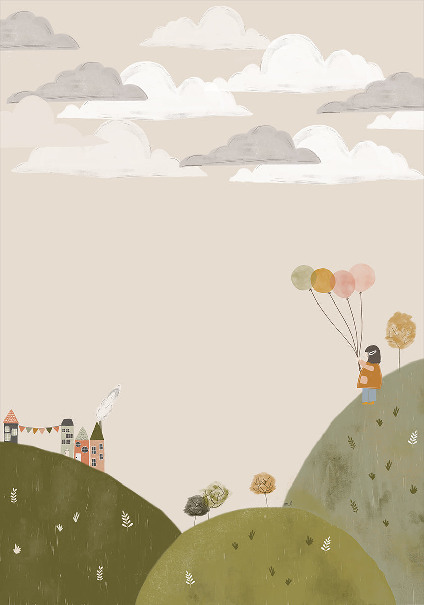 Mountains Walk Poster