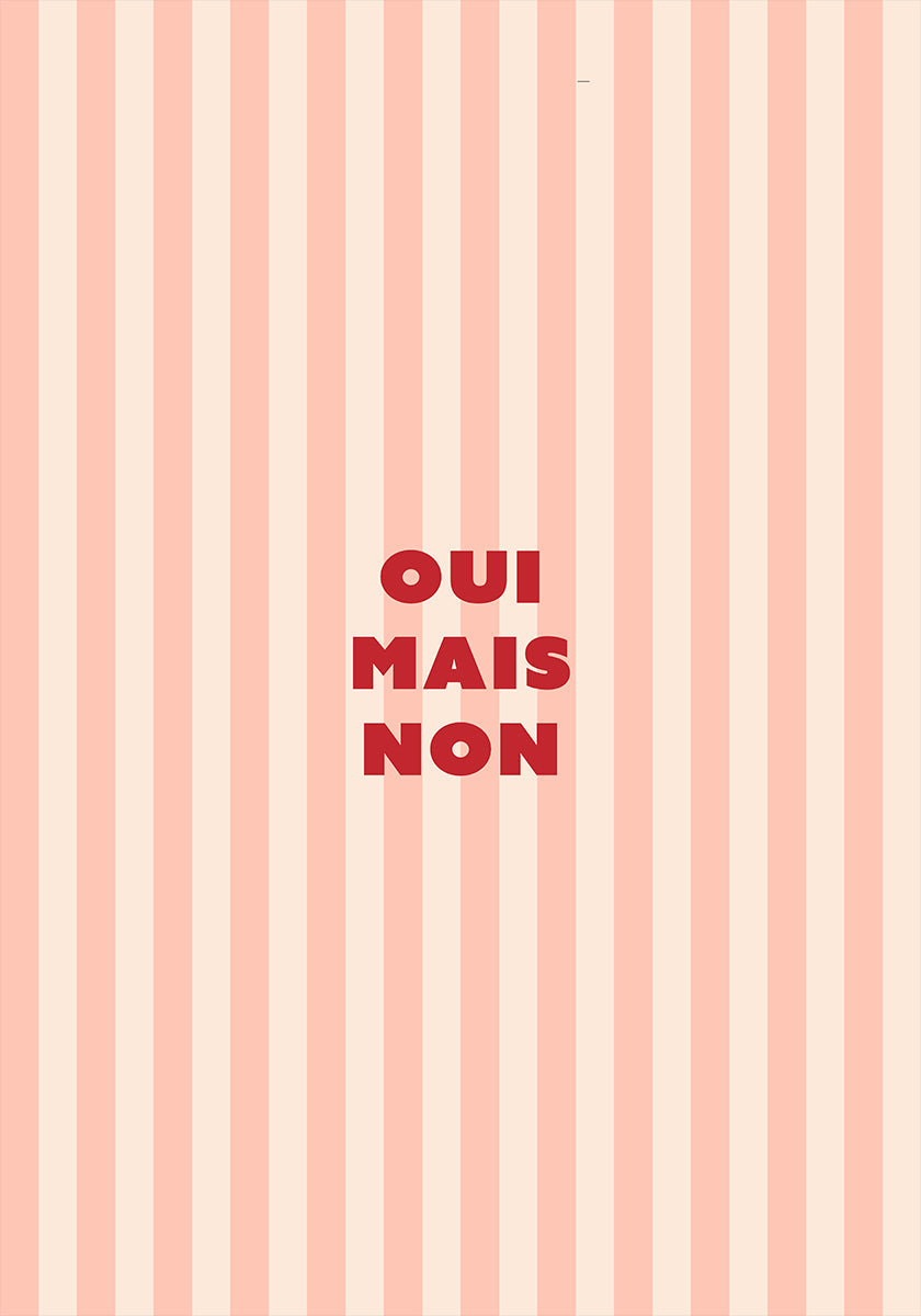 oui mais non Poster