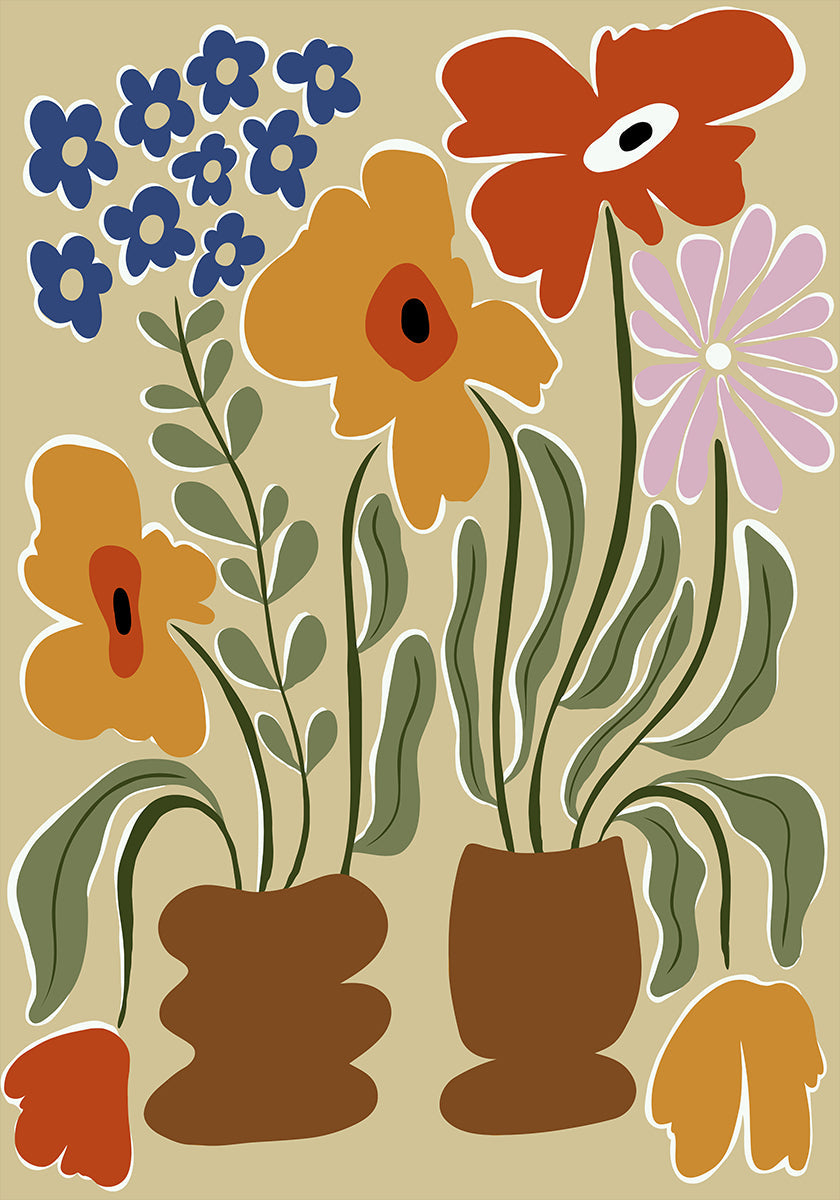 Classic Color Bloom Poster