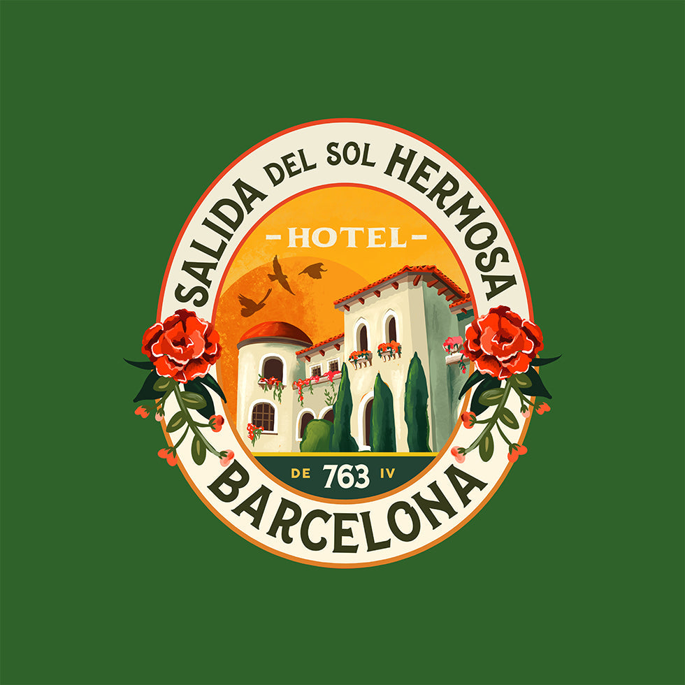 Hotel Barcelona Spain Poster