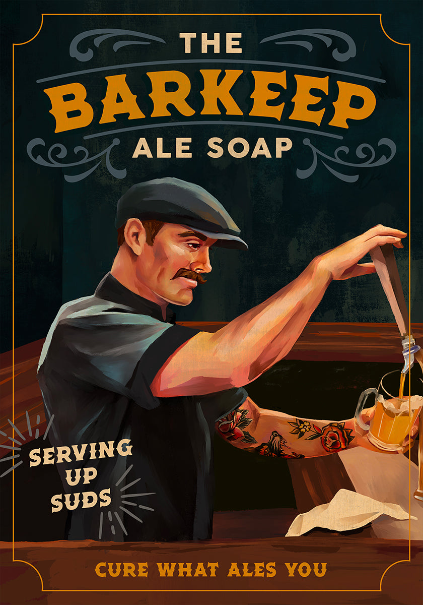 Barkeep Soap Poster