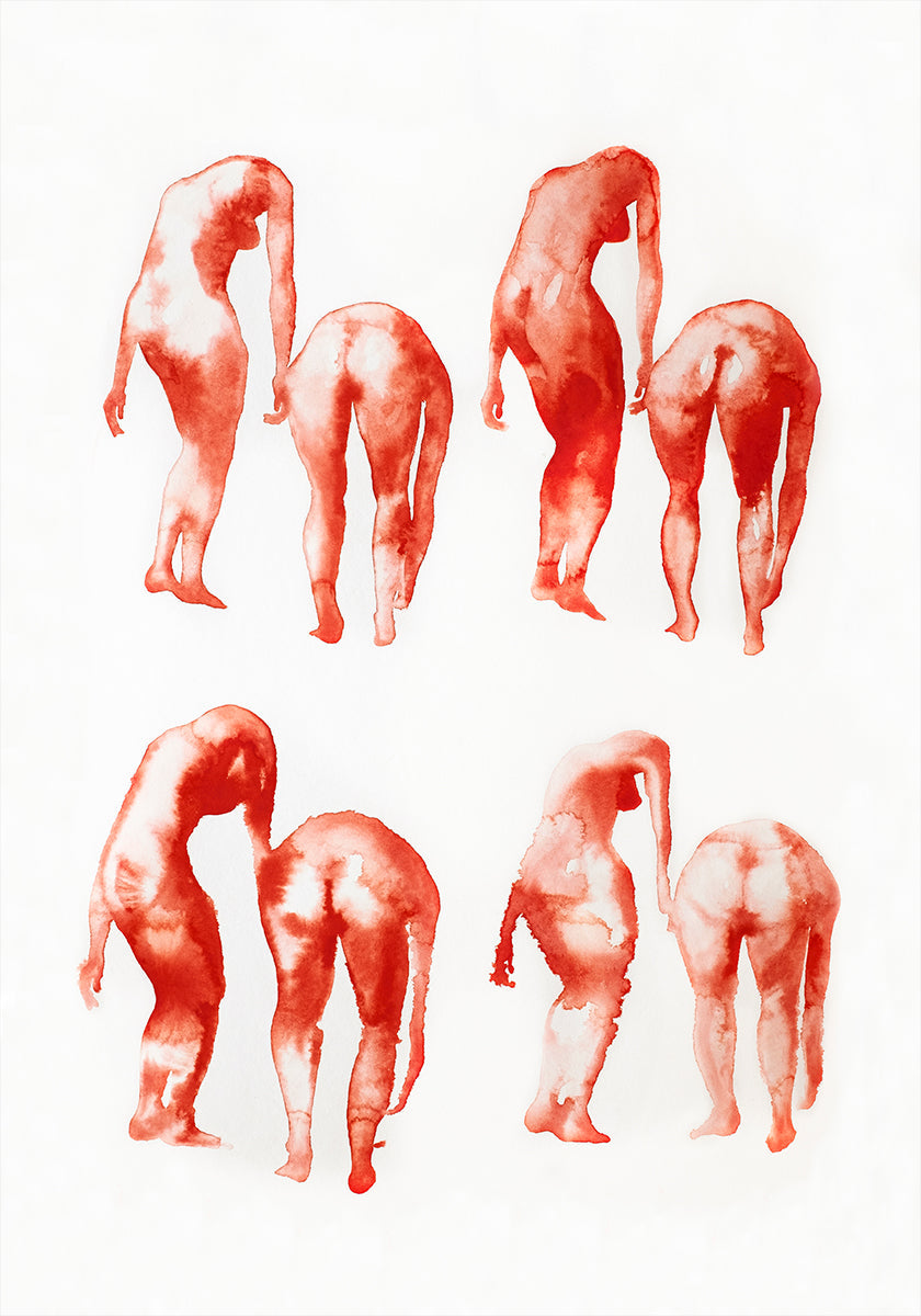 Figure Motion Study 2x4