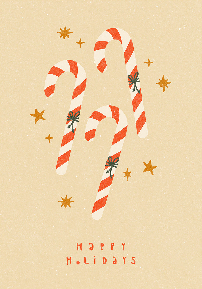 Candy Cane Poster