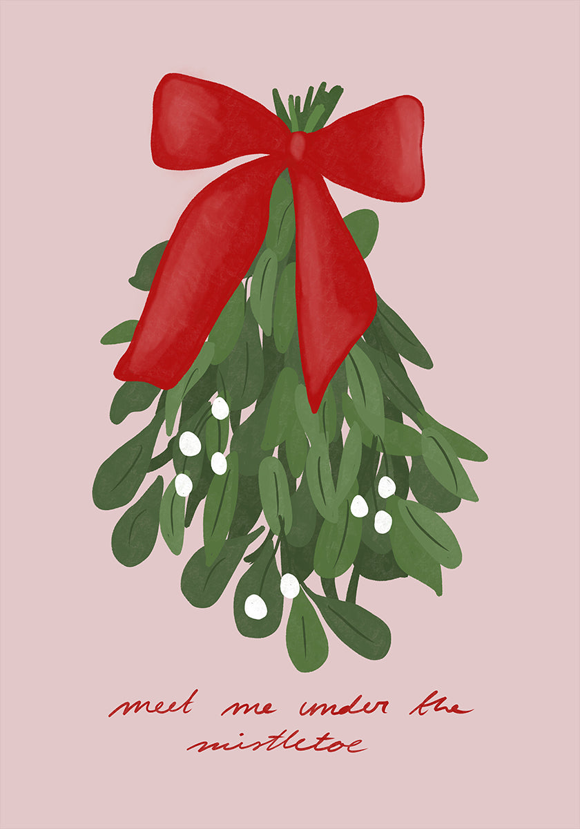 Kiss by Mistletoe Poster