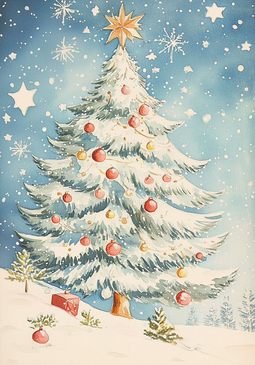 Christmas Tree No.1 Poster