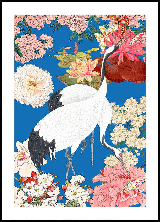 At the Japanese Pond Poster