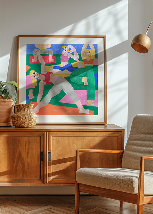Cépé  Yoga Ga Poster