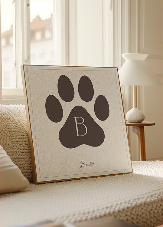 Dog's name Personal Poster