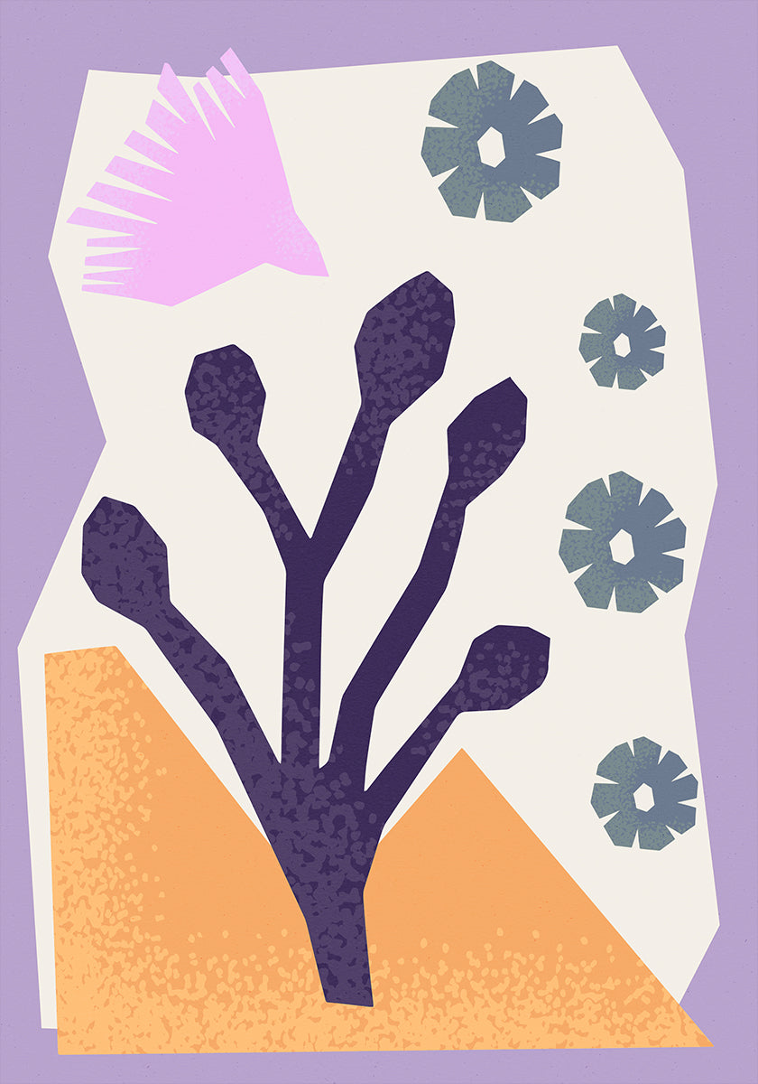Abstract Garden Poster