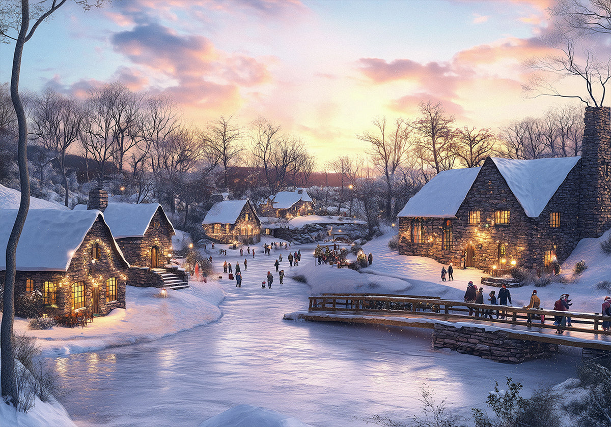 Pictufy Winter Village 2 Poster
