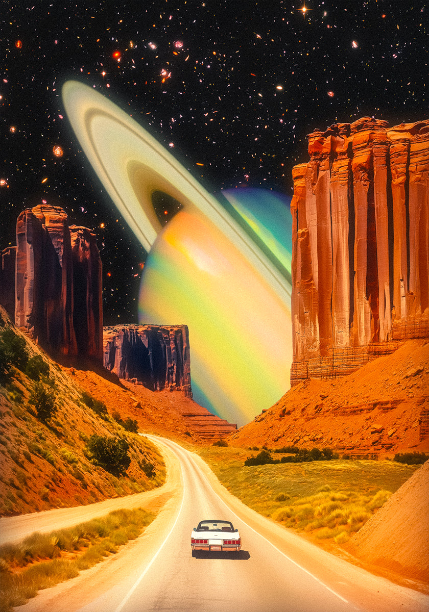 Road Trip to the Rings of Infinity Poster