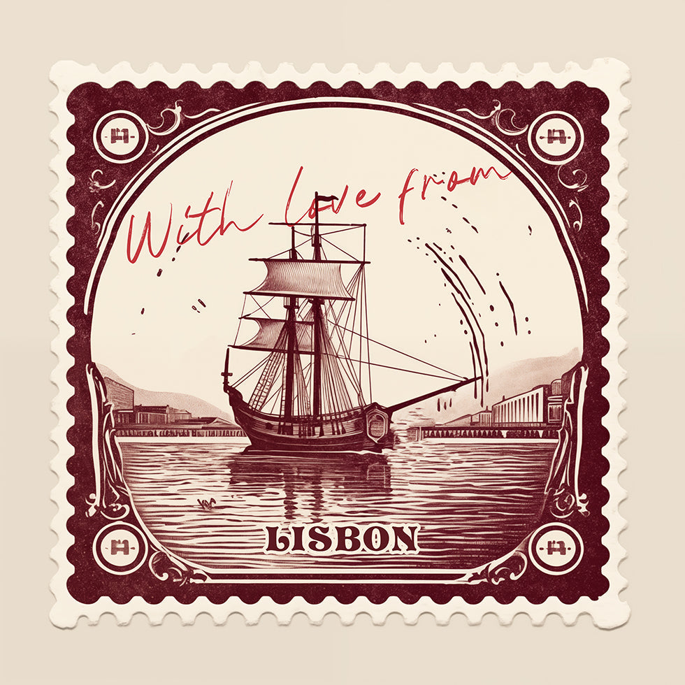 With Love From Lisbon Poster