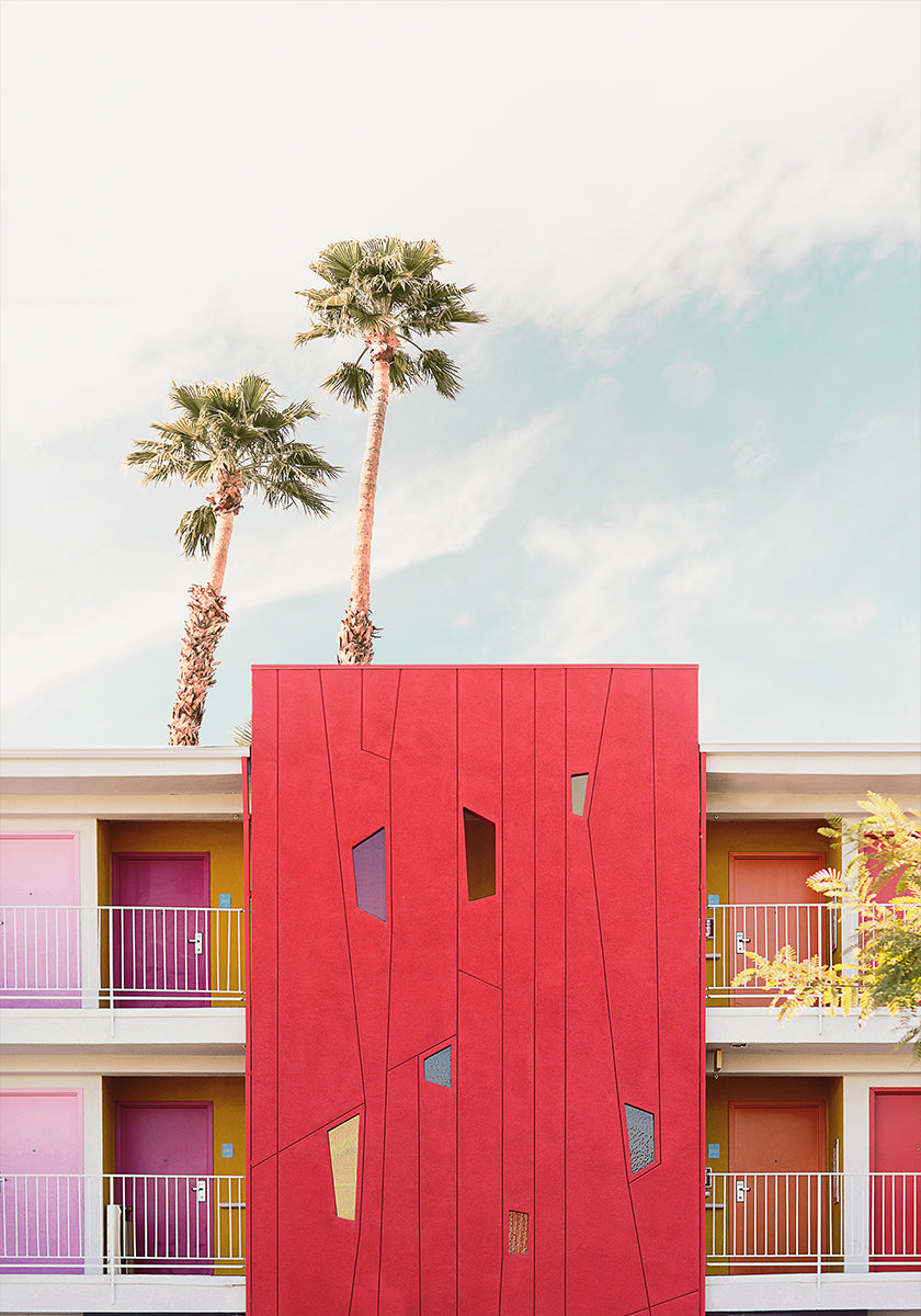 Palm Springs Colors Poster
