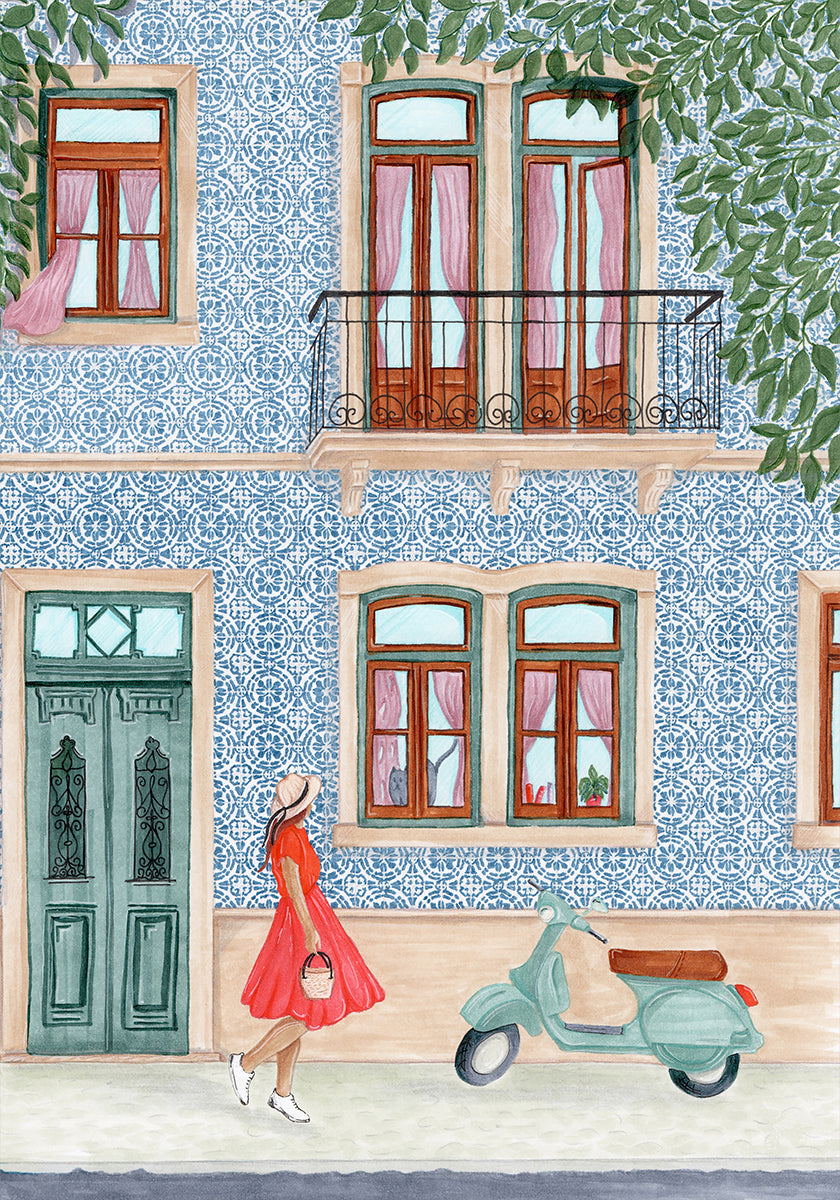 Lisbon City Poster