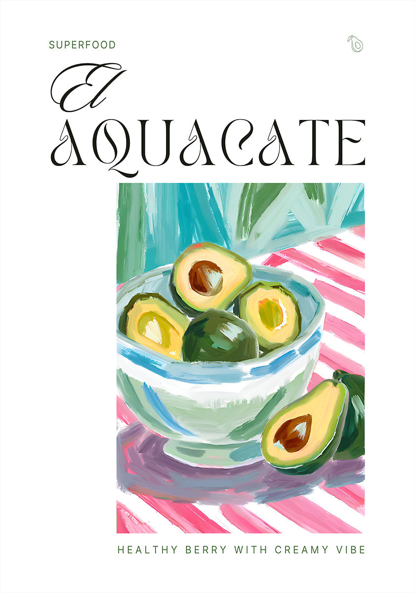 El Aquacate The Avocado Poster