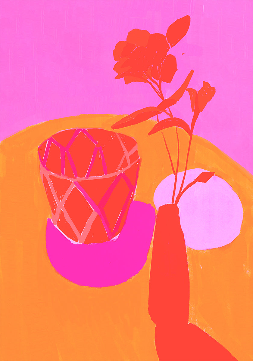Contemporary still life Poster
