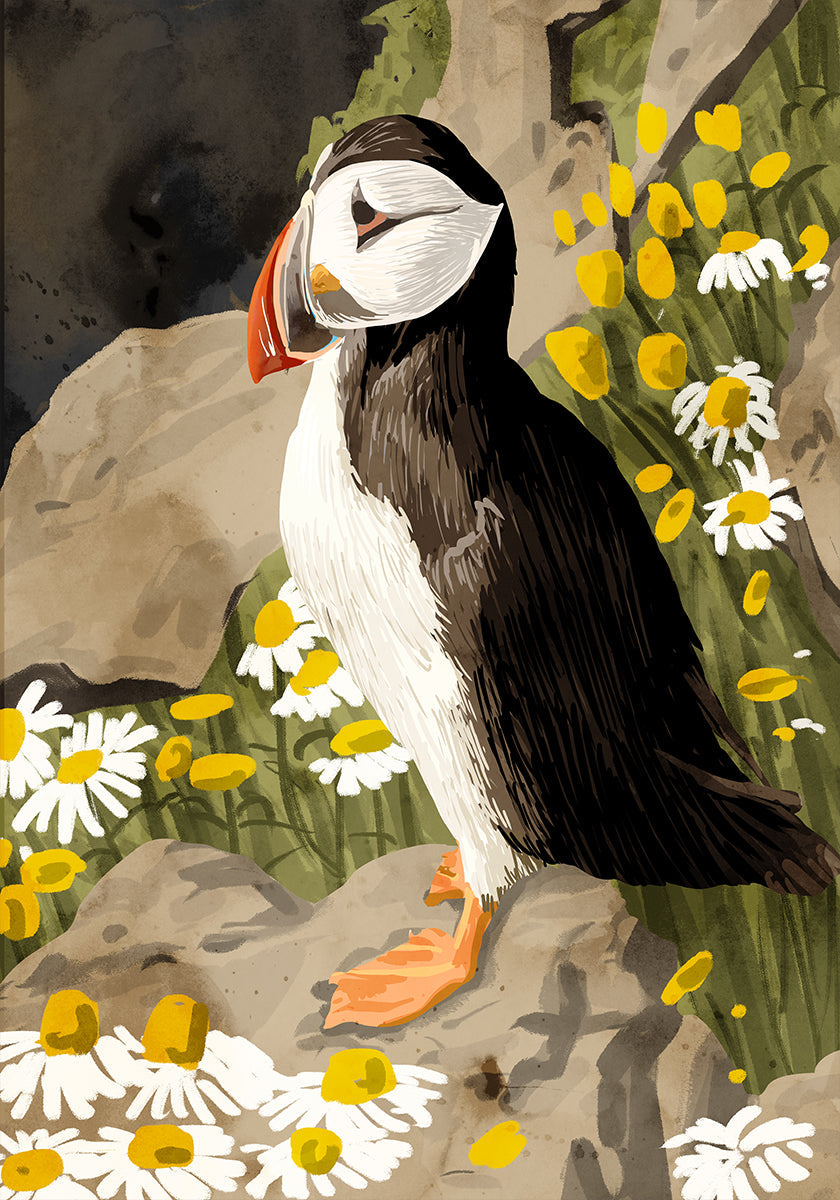 Puffin Poster