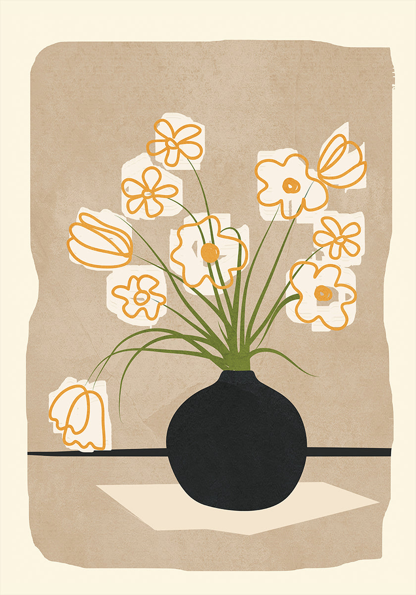 Floral Simplicity Poster