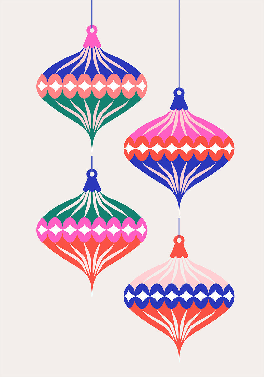 Xmas Christmas No.5 Poster