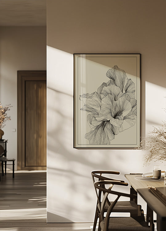 Floating coral Poster